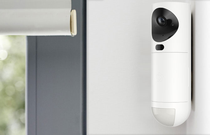 Kameradetektor på vegg Kameradetektor på vegg